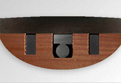 REINFORCED NECK WITH CARBON FIBER RODS