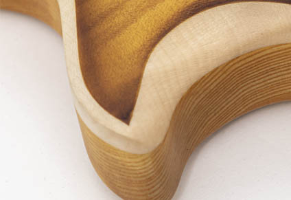 NATURAL MAPLE FAUX BINDING