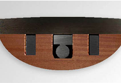 REINFORCED NECK WITH CARBON FIBER RODS