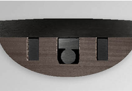 REINFORCED NECK WITH CARBON FIBER RODS