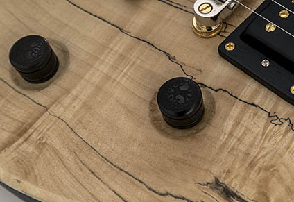 EBONY VOLUME & TONE KNOBS